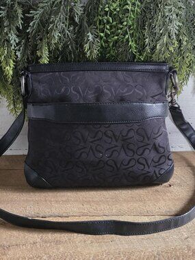 Simply Vera Vera Wang Black Crossbody Purse Bag